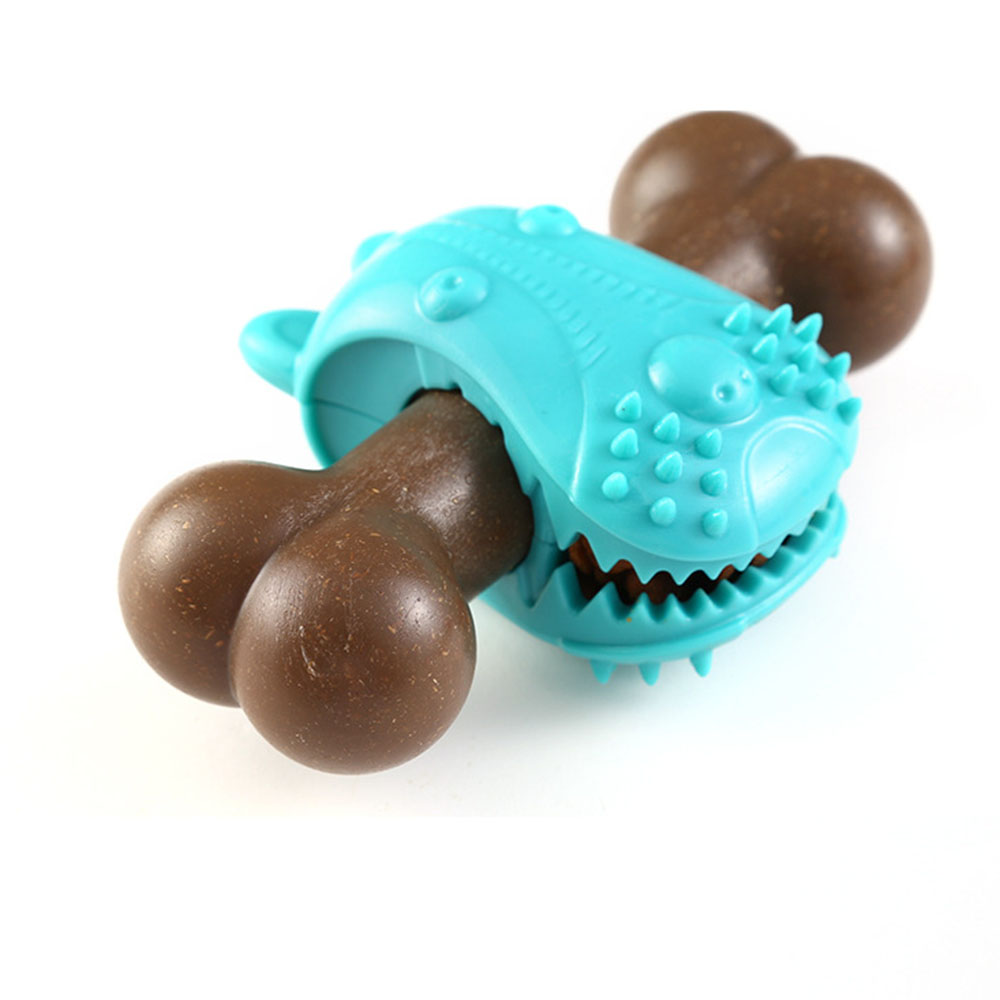Simulatie van een bot, een kau - Teeth Cleaning Dog Chew Bone recensie en prijs