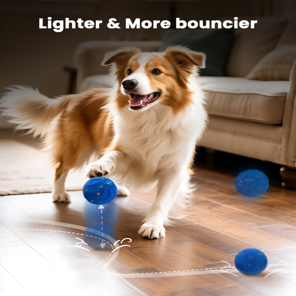 Bijtbestendige slimme hondenba - Automatic Moving Dog Ball recensie en prijs