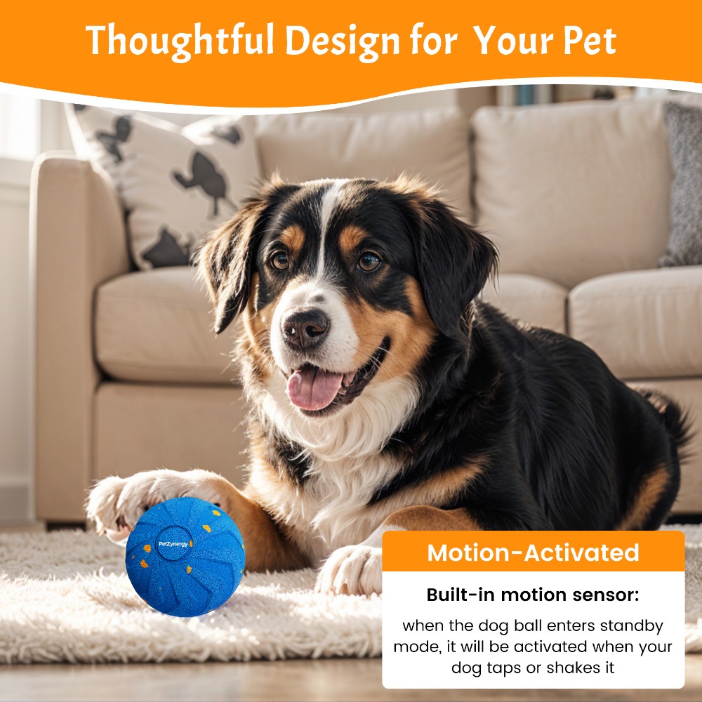 Bijtbestendige slimme hondenba - Automatic Moving Dog Ball recensie en prijs