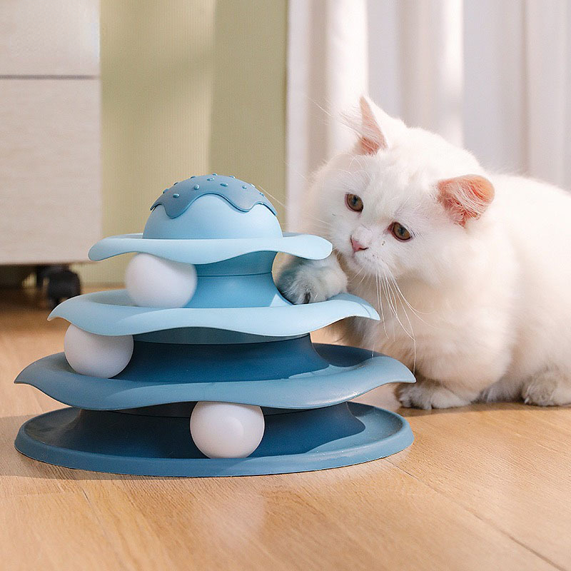 Bal Draaiend kattenspeeltje Ro - Interactive Squeaky Plush Dog Toy recensie en prijs