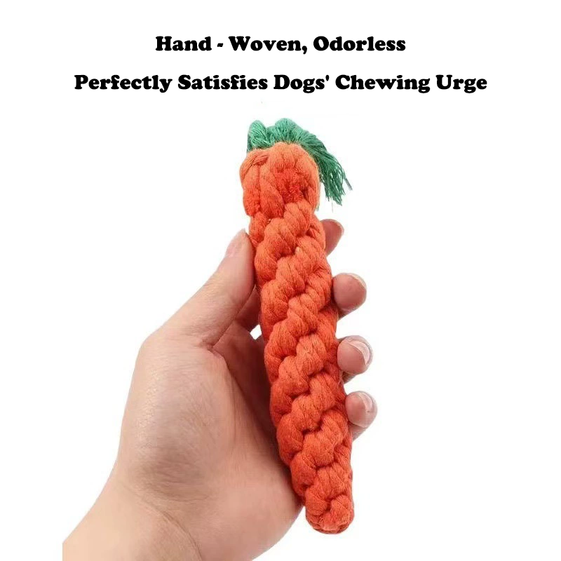Duurzame Wortel Touw Knoop Hon - Dog Toys recensie en prijs