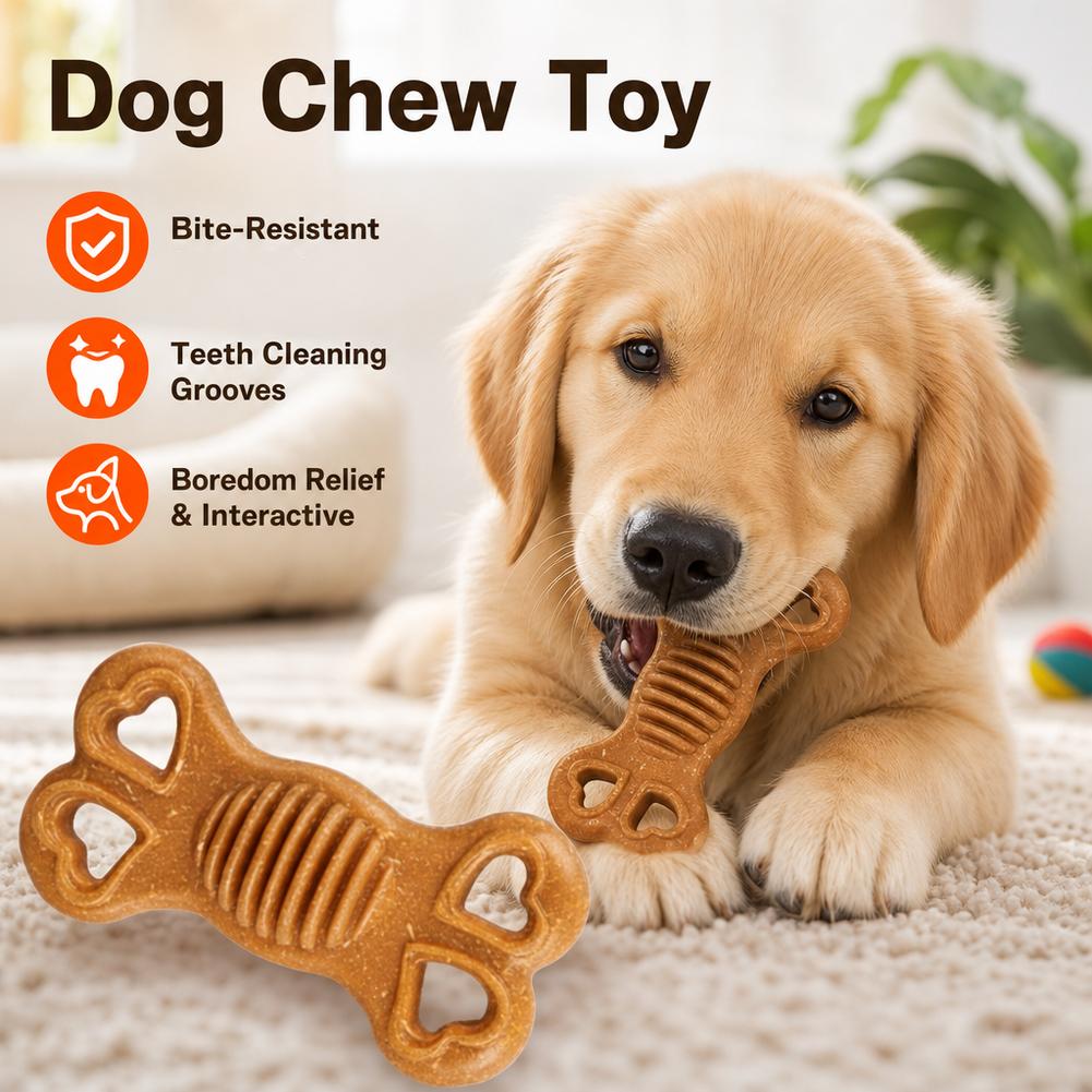 Onverwoestbaar kauwspeeltje vo - Teeth Cleaning Dog Chew Bone recensie en prijs