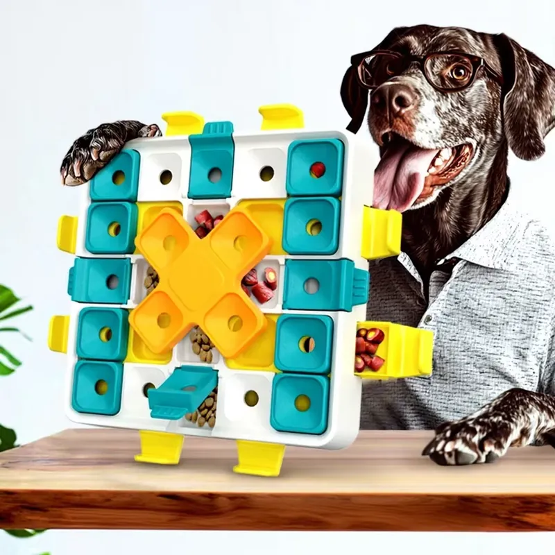 ABS Modern Leuk Educatief Hond - Dog Puzzle Feeder Toy recensie en prijs