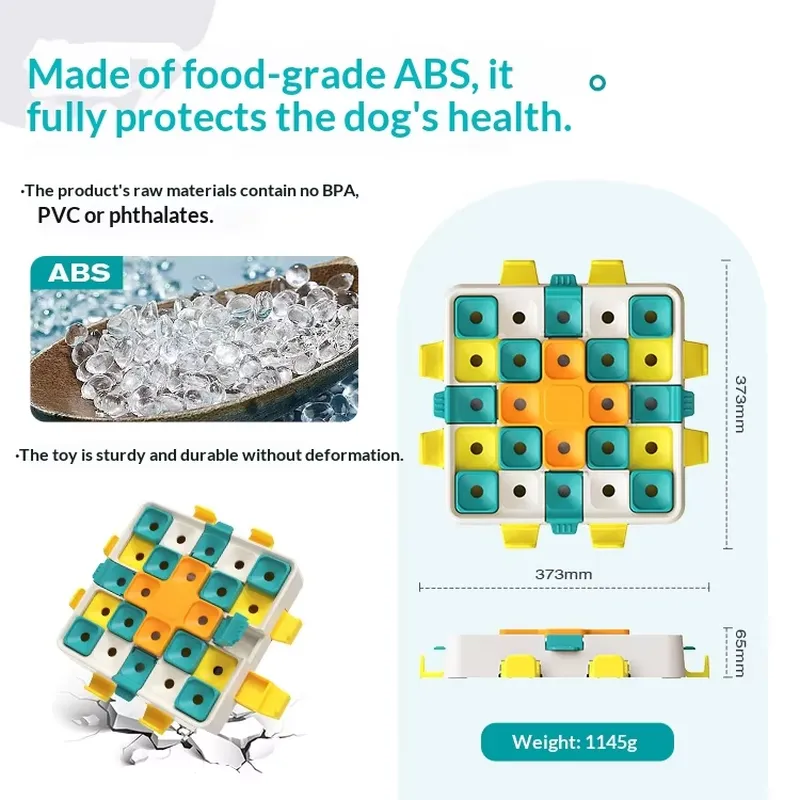 ABS Modern Leuk Educatief Hond - Dog Puzzle Feeder Toy recensie en prijs