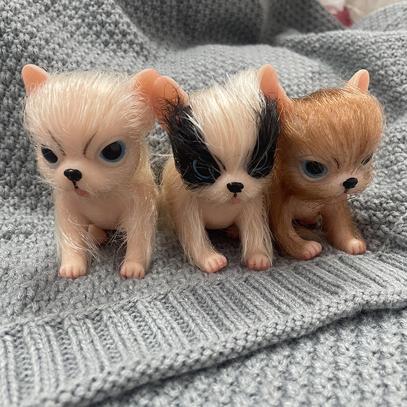 5 inch siliconen mini-dieren C - Interactive Squeaky Plush Dog Toy recensie en prijs